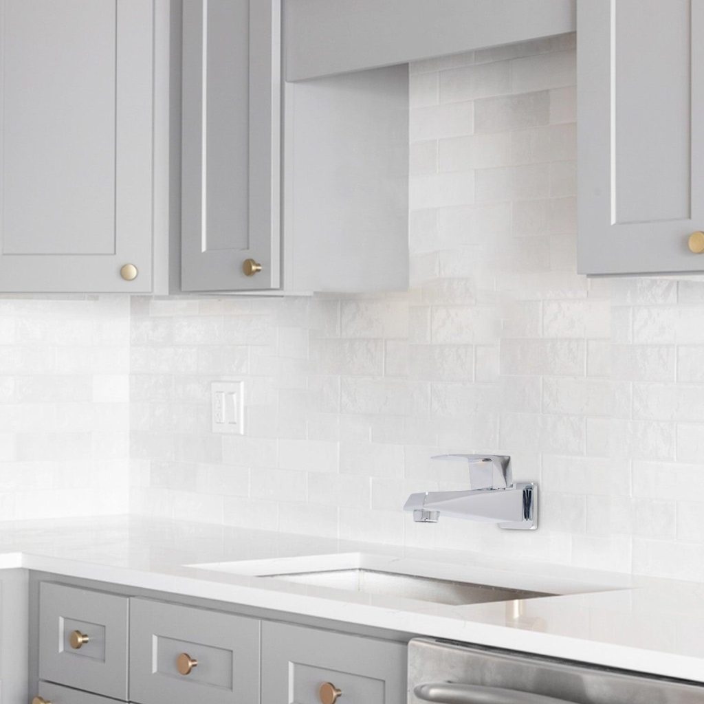 ENIGMA Brass Long Body Bib Tap Chrome Finish for Bathroom Kitchen Sink Basin   D B Bathware        4472205