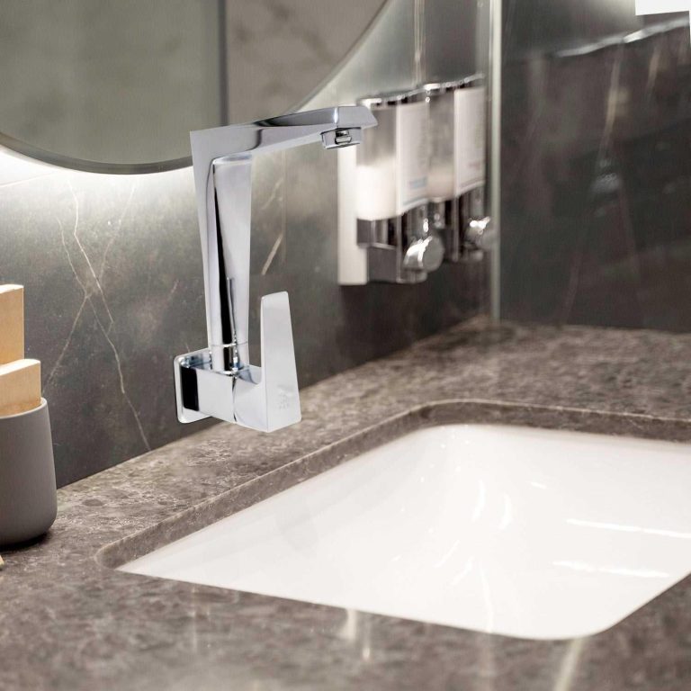 ENIGMA High Quality Brass Sink Cock Tap with Flange Chrome Finish For Sink Basin   D B Bathware       ENIGMASINKCOCK 4472448